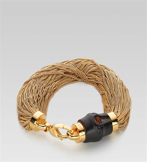 gucci armbanden|Gucci bamboo bracelet.